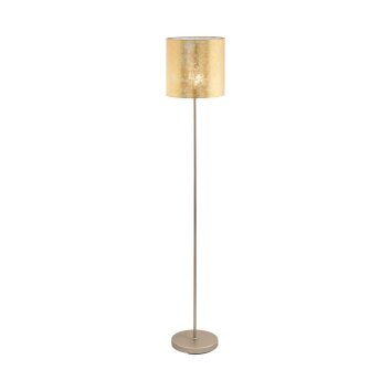 Eglo VISERBELLA Staande lamp Champagne, 1-licht