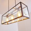 Moatize Hanglamp Zwart, 3-lichts