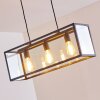 Moatize Hanglamp Zwart, 3-lichts