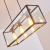 Moatize Hanglamp Zwart, 3-lichts