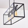 Moatize Hanglamp Zwart, 3-lichts