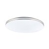 Globo Pierre Plafondlamp LED Wit, 1-licht, Afstandsbediening