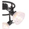 Globo DRABO Spotlamp Zwart, 3-lichts