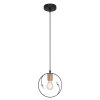 Globo VIGO Hanger Zwart, 1-licht