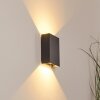 Benin Buiten muurverlichting LED Zwart, 2-lichts