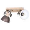 Steinhauer Gearwood Plafondlamp Hout licht, 2-lichts