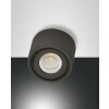 Fabas Luce Anzio Plafondlamp LED Antraciet, 1-licht