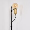 Kirehito Staande lamp Goud, Messing, Zwart, 1-licht