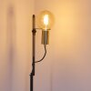 Kirehito Staande lamp Goud, Messing, Zwart, 1-licht