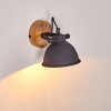 Svanfolk Muurlamp Hout licht, 1-licht