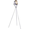 Globo FLORIN Staande lamp Grijs, Zilver, 1-licht