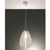 Fabas Luce Cora Hanglampen Chroom, 1-licht