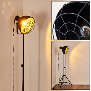 Jonsered Staande lamp Zwart, 1-licht