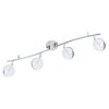 EGLO SALTO Plafond spot LED Chroom, 4-lichts