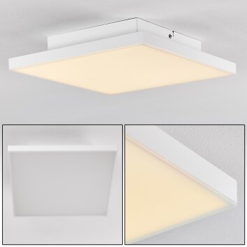 Bankura Plafondlamp LED Wit, 1-licht