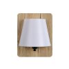 Lucide IDAHO Muurlamp Hout donker, 1-licht