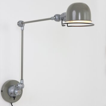 Steinhauer Darvin Muurlamp Grijs, Groen, 1-licht