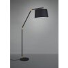 Trio TRACY Staande lamp Zwart, 1-licht