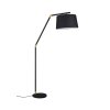 Trio TRACY Staande lamp Zwart, 1-licht