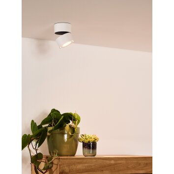 Lucide YUMIKO Plafond spot LED Wit, 1-licht