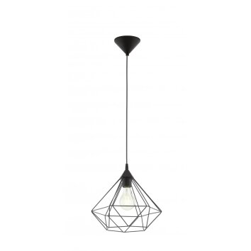 Eglo TARBES Hanglamp Zwart, 1-licht