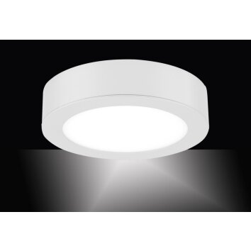 Leuchten-Direkt OSKAR Plafondlamp LED Wit, 1-licht