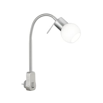 Trio FRED Muurlamp LED Nikkel mat, 1-licht