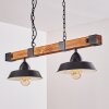 Corippo Hanglamp Bruin, Zwart, 2-lichts