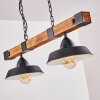 Corippo Hanglamp Bruin, Zwart, 2-lichts