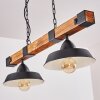 Corippo Hanglamp Bruin, Zwart, 2-lichts