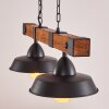 Corippo Hanglamp Bruin, Zwart, 2-lichts