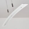 Delaware Hanglamp LED Zilver, 1-licht