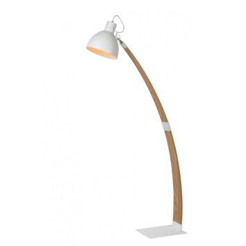 Lucide CURF Staande lamp Wit, 1-licht