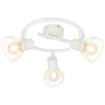 Brilliant Elhi Spot lamp spiraal Wit, 3-lichts