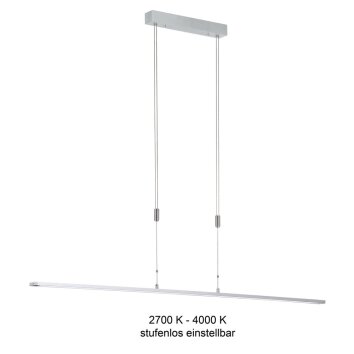 Fischer & Honsel METZ Hanglamp LED Aluminium, 1-licht