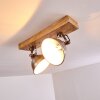 Svanfolk Plafondlamp Hout licht, 2-lichts