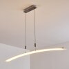 Delaware Hanglamp LED Zilver, 1-licht