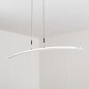 Delaware Hanglamp LED Zilver, 1-licht