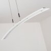 Delaware Hanglamp LED Zilver, 1-licht