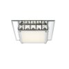 Globo MARGO Plafondlamp LED Chroom, Glas, 1-licht