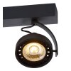 Lucide DORIAN Plafond spot LED Zwart, 3-lichts