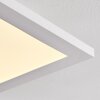 Salmi Plafondlamp LED Aluminium, Wit, 1-licht