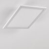 Salmi Plafondlamp LED Aluminium, Wit, 1-licht