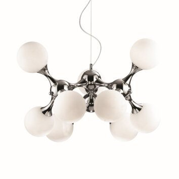 Ideallux NODI Hanger Chroom, 9-lichts