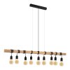 EGLO TOWNSHEND Hanger Bruin, Zwart, 9-lichts