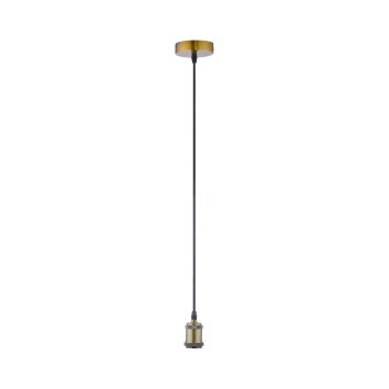 Leuchten Direkt DIY Hanglamp Messing, 1-licht