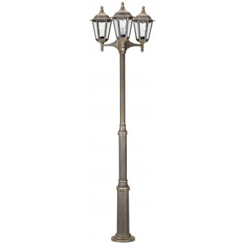 Albert 99 Bolderlamp Bruin, Messing, 3-lichts