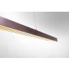 Paul Neuhaus ADRIANA Hanglamp LED Bruin, 3-lichts