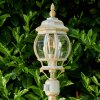 Lentua Buiten staande lamp Goud, Wit, 1-licht, Bewegingsmelder