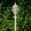 Lentua Buiten staande lamp Goud, Wit, 1-licht, Bewegingsmelder